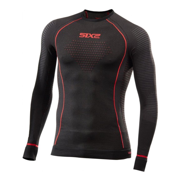 Термокофта SIXS TS2W CU Black/Red, XL/2XL