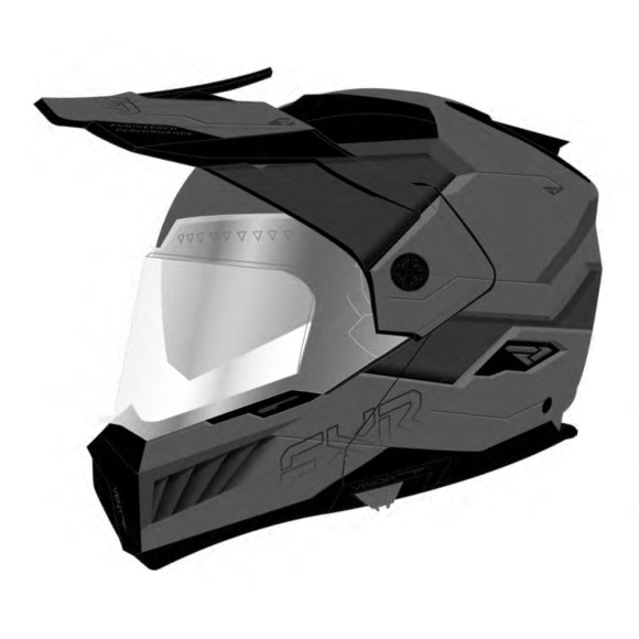 Шлем FXR Maverick X Pro с подогревом Titanium, M Шлем FXR Maverick X Pro с подогревом Titanium, M