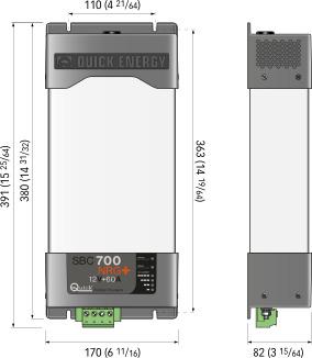 Зарядный береговой модуль 700, Quick