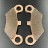 Колодки тормозные (Передние) ATV 500/600/800 (пара) (ZIBO)