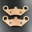 Колодки тормозные (Передние) ATV 500/600/800 (пара) (ZIBO)
