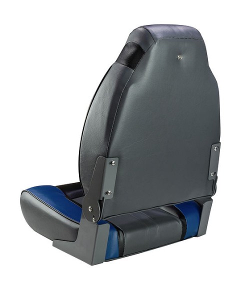 Кресло мягкое складное, обивка винил, цвет синий/угольный/черный, Marine Rocket Кресло мягкое складное, обивка винил, цвет синий/угольный/черный, Marine Rocket