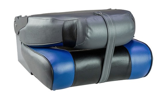 Кресло мягкое складное, обивка винил, цвет синий/угольный/черный, Marine Rocket Кресло мягкое складное, обивка винил, цвет синий/угольный/черный, Marine Rocket