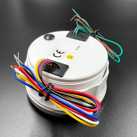 Прибор многофункциональный аналоговый 4в1 (д.85мм;белый, хромированный ободок) (DEPO) Прибор многофункциональный аналоговый 4в1 (д.85мм;белый, хромированный ободок) (DEPO)