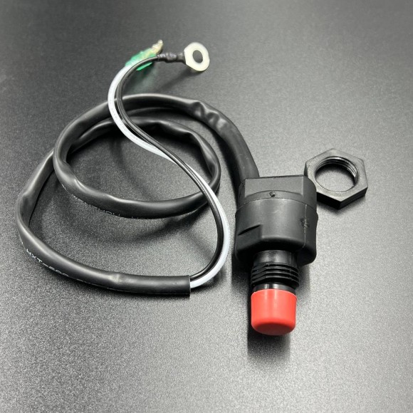 Кнопка аварийной остановки двигателя Yamaha 9.9-250, F4-350 (без чеки) (PREMARINE)
