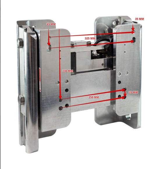 Подъёмник мотора гидравлический 50-400 л.с. вертикальный (Power-Lift) без указателя, усиленный Подъёмник мотора гидравлический 50-400 л.с. вертикальный (Power-Lift) без указателя, усиленный