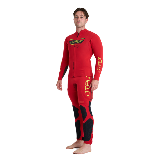 Комплект гидрокостюм и гидрокуртка JetPilot Vault Race Red, L