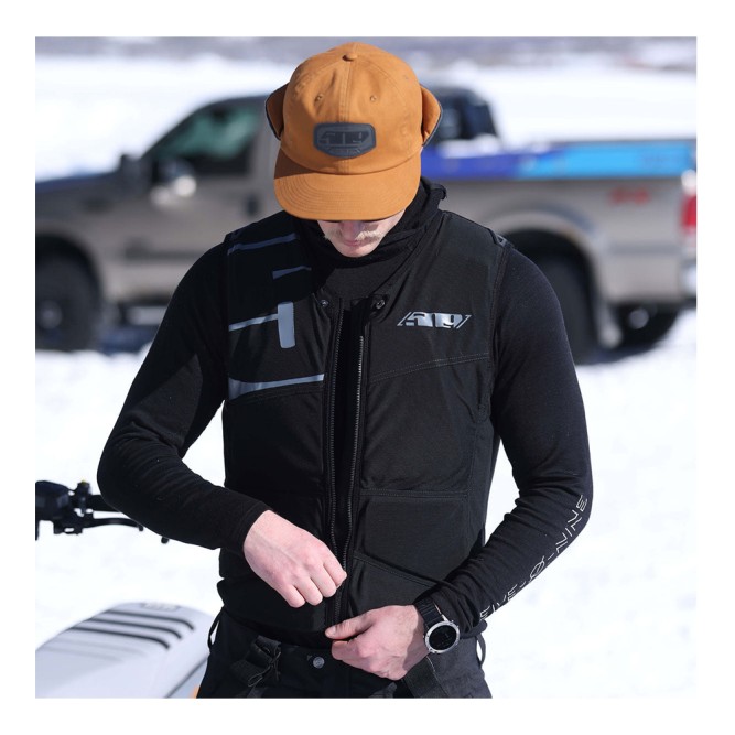 Жилет защитный 509 R-Mor Black, SM