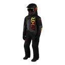 Детский комбинезон FXR Helium с утеплителем Black/Charcoal/Inferno, 10
