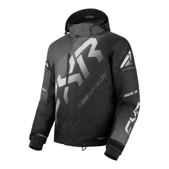 Куртка FXR CX с утеплителем Black/Charcoal/White, L