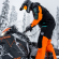 Комбинезон Jethwear The One с утеплителем Black/Orange, XXL