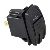 Разъем USB 5В 3.1А для установки совместно с кнопками AES11185X или AES1188X Разъем USB 5В 3.1А для установки совместно с кнопками AES11185X или AES1188X