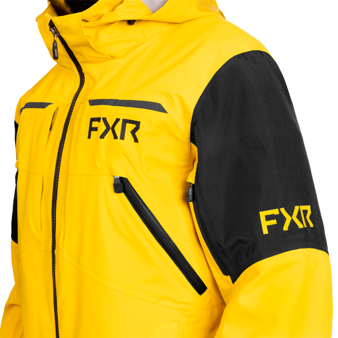Куртка FXR Ridge Pro Trilaminate  с утеплителем Sundust/Black, L