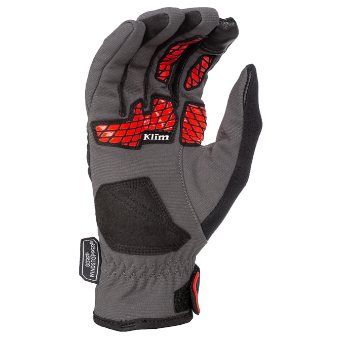 Перчатки Klim Inversion Asphalt/High Risk Red, XL
