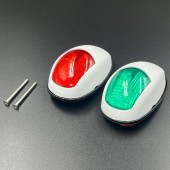 Огни ходовые(комплект)(98x55x35мм)белый (Sunfine)