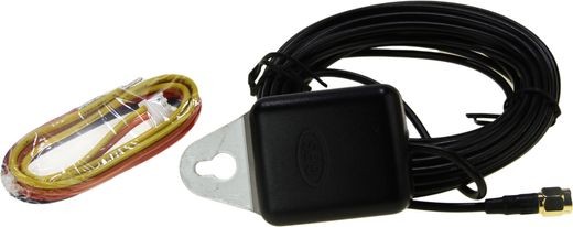 GPS-спидометр аналоговый 0-60 узлов, черный циферблат, нержавеющий ободок, выносная антенна, д. 85 мм, Marine Rocket