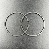 Кольца поршневые, комплект на один поршень Tohatsu 9.9-15 (STD) (Omax)