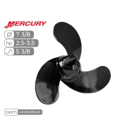 Винт гребной  Skipper для Mercury 2.5-3.5HP алюминиевый, диаметр 7 3/8", шаг 5 3/8"