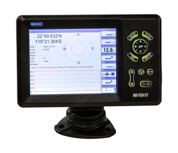 Картплоттер морской с AIS 7", Marine Rocket