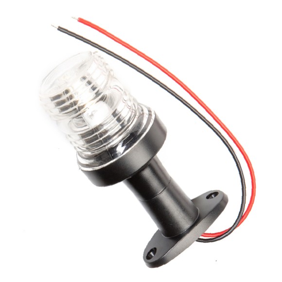 Огонь клотиковый (стояночный) AAA на стойке, 4", пластик, светодиод, чёрный