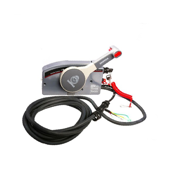 Пульт ДУ Skipper для Yamaha 703, без кнопки гидроподъема, фишка на 7 пинов, толкает газ