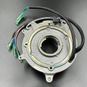 Магнето в сборе Yamaha 25-30 (YUELANG)(c катушкой 12v)