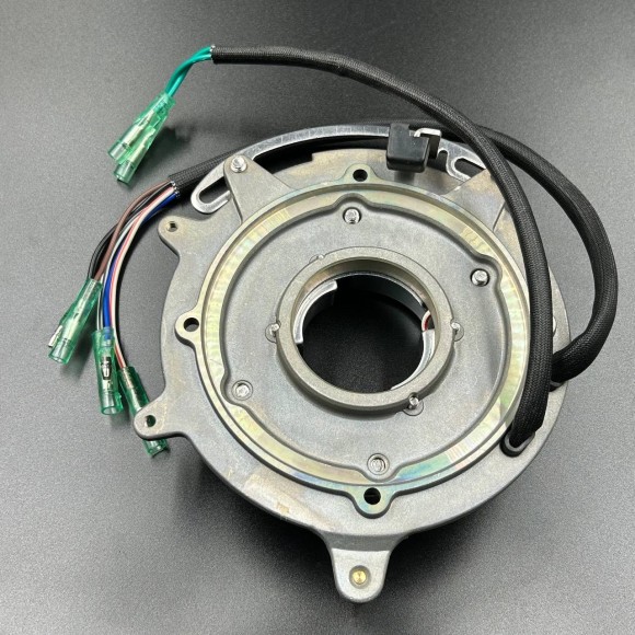 Магнето в сборе Yamaha 25-30 (YUELANG)(c катушкой 12v)