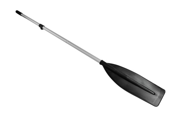 Весло разборное 180 см, широкая лопасть, черное Весло разборное 180 см, широкая лопасть, черное