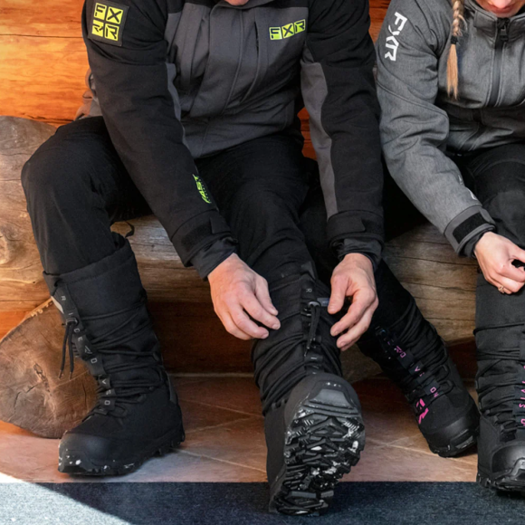 Ботинки FXR X-Plore с утеплителем Black Ops, 8/10/41