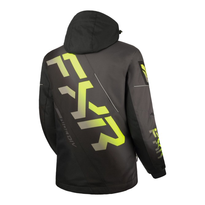 Куртка FXR CX с утеплителем Black/Charcoal/Hi Vis, S