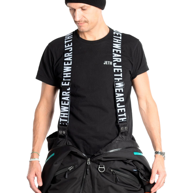 Комбинезон Jethwear The One с утеплителем Black/Orange, 3XL