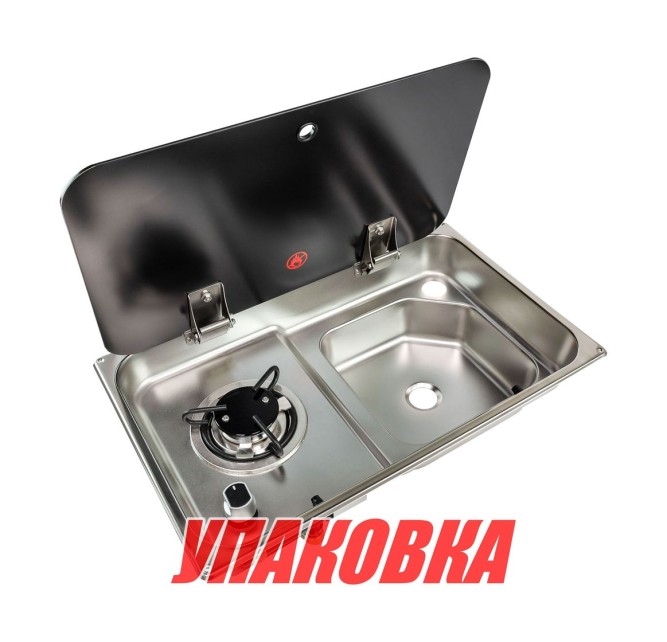 Плита газовая с мойкой и сливом (комплект MR90301GF1), Marine Rocket (упаковка из 3 шт.)