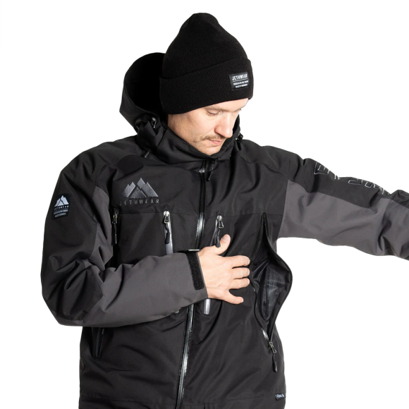 Комбинезон Jethwear The One с утеплителем Black/Iron, L Комбинезон Jethwear The One с утеплителем Black/Iron, L