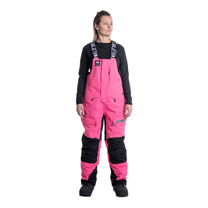Полукомбинезон Jethwear Treeline Bib с утеплителем Hot Pink, S