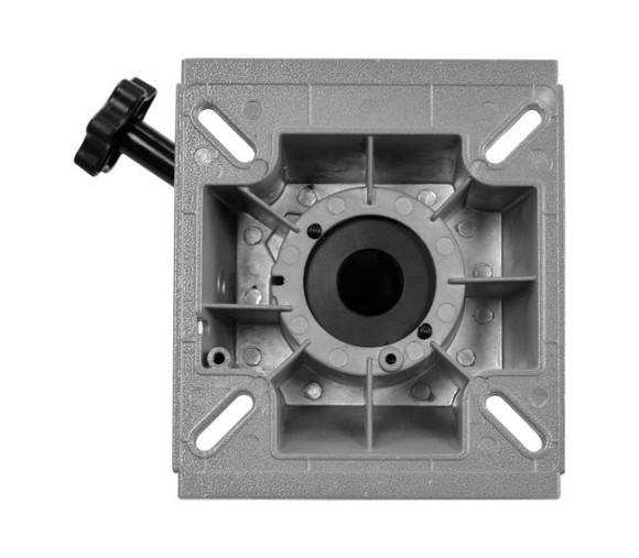 Стойка для сидений демонтируемая регулируемая, высота 330-450 мм, диаметр 73 мм, диаметр основания 230 мм