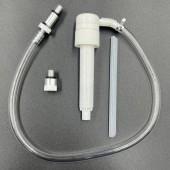 Насос ручной для замены масла в редукторе ПЛМ Suzuki, металлический адаптер