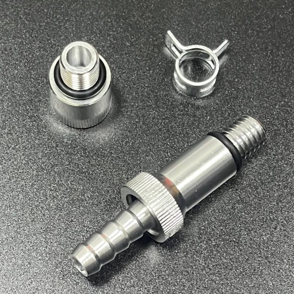 Насос ручной для замены масла в редукторе ПЛМ Suzuki, металлический адаптер