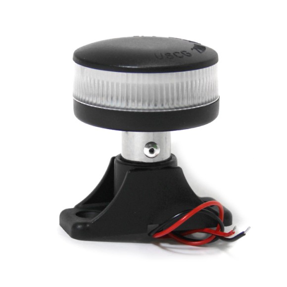 Огонь круговой светодиодный на стойке 70 мм, нержавеющая сталь Огонь круговой светодиодный на стойке 70 мм, нержавеющая сталь