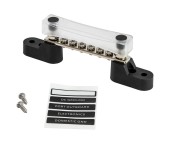 Колодка распределительная электромонтажная с защитной крышкой, 6 контактов