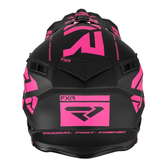 Шлем FXR Helium Race Div Black/Electric Pink, M