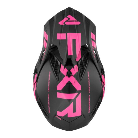 Шлем FXR Helium Race Div Black/Electric Pink, M