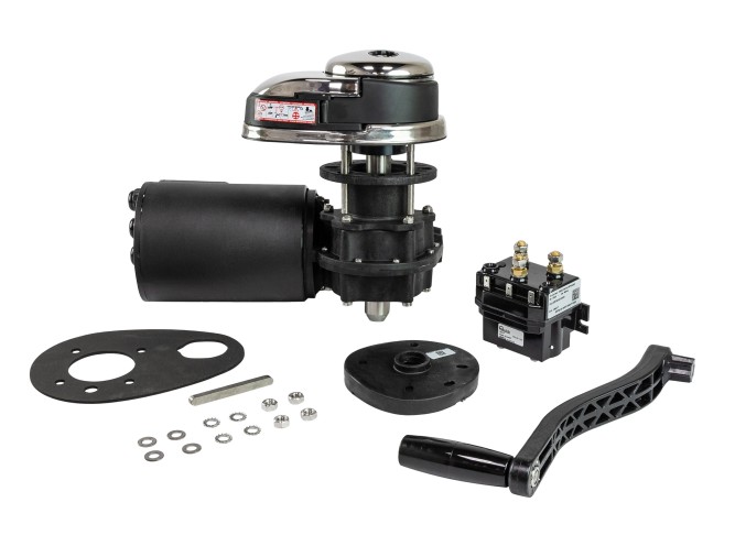Лебедка якорная Quick Prince DP2 712, 12 В, цепь 6мм