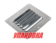 Решетка воздухозаборника 127х115 мм, Marine Rocket (упаковка из 10 шт.) Решетка воздухозаборника 127х115 мм, Marine Rocket (упаковка из 10 шт.)