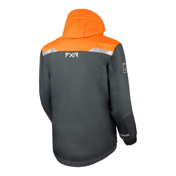 Куртка FXR Excursion Ice Pro с утеплителем Asphalt/Orange, XL