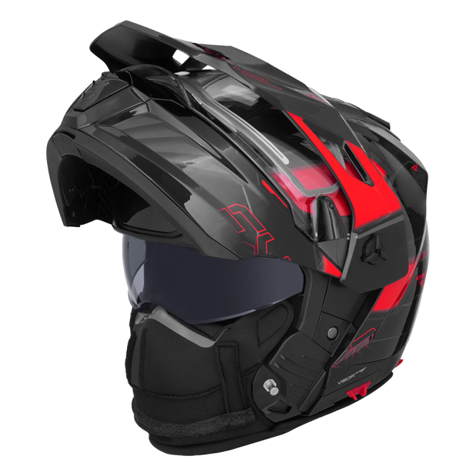 Шлем FXR Maverick X Pro с подогревом Black/Red, M