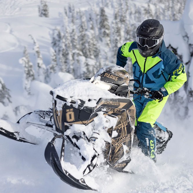 Комбинезон FXR Cold Cross CX Lite без утеплителя Lt Steel/HiVis, L