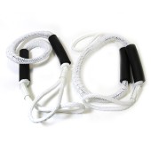 Эластичный швартовый трос 1,37м-1,52м белый