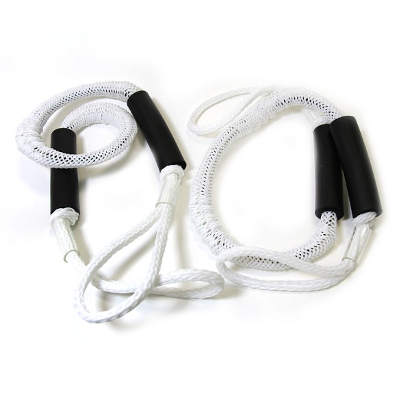 Эластичный швартовый трос 1,37м-1,52м белый Эластичный швартовый трос 1,37м-1,52м белый