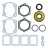 Полный комплект прокладок Yamaha 540 09-711182