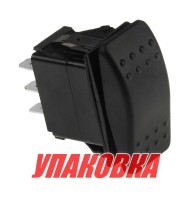 Переключатель трехпозиционный (ON)-OFF-(ON) 12 В/20А 6Р без фиксации (упаковка из 100 шт.) Переключатель трехпозиционный (ON)-OFF-(ON) 12 В/20А 6Р без фиксации (упаковка из 100 шт.)